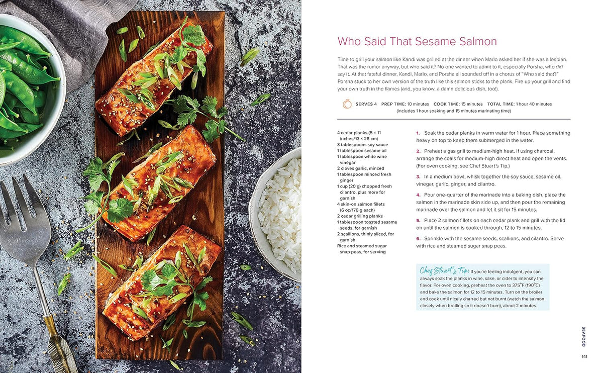 Who Said That Sesame Salmon