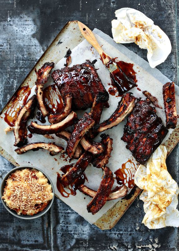 Glazed ribs with BBQ Spicy Nice
